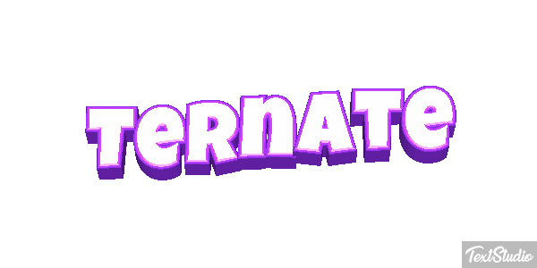 Ternate Efekt tekstowy