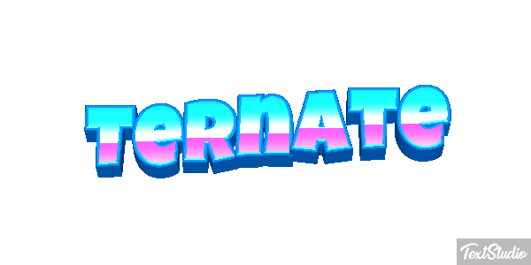 Ternate Efekt tekstowy