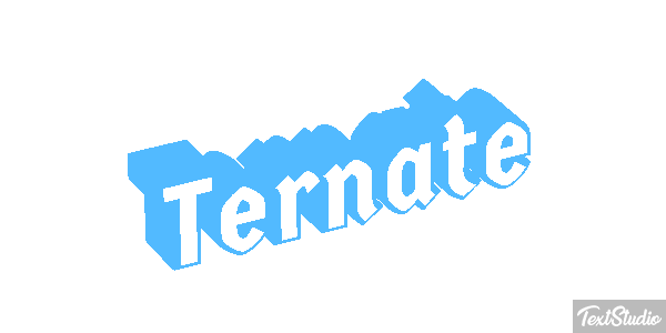Ternate Efekt tekstowy