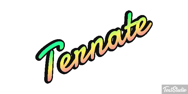 Ternate Efekt tekstowy