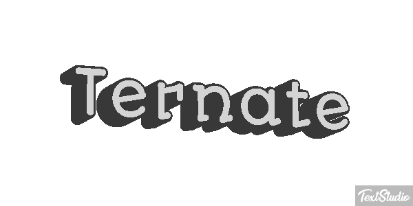 Ternate Efekt tekstowy
