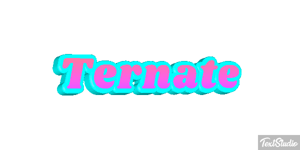 Ternate Efekt tekstowy