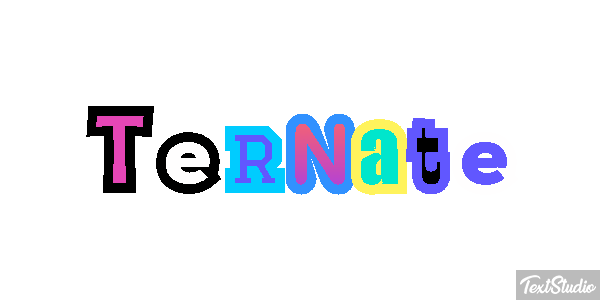 Ternate Efekt tekstowy