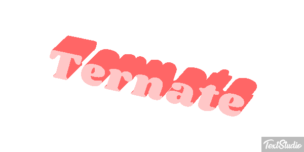 Ternate Efekt tekstowy