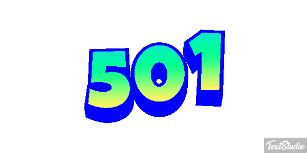501 Efeito do texto