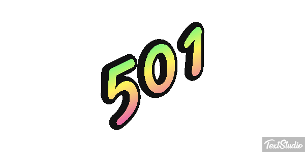 501 Efeito do texto