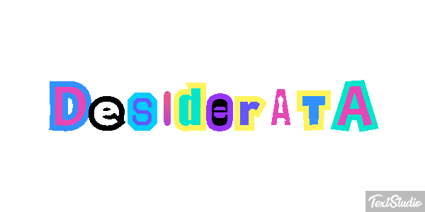 Desiderata Effetto testo