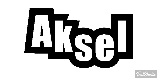 Aksel Efekt tekstowy