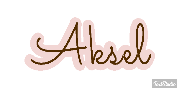 Aksel Efekt tekstowy