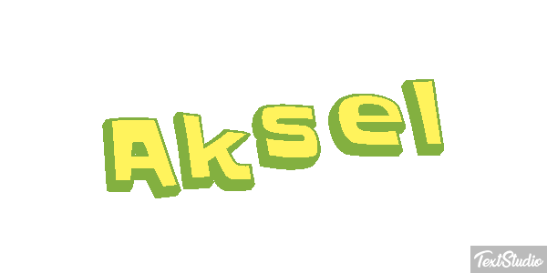 Aksel Efekt tekstowy