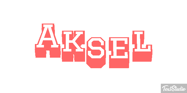 Aksel Efekt tekstowy