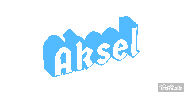 Aksel Efekt tekstowy