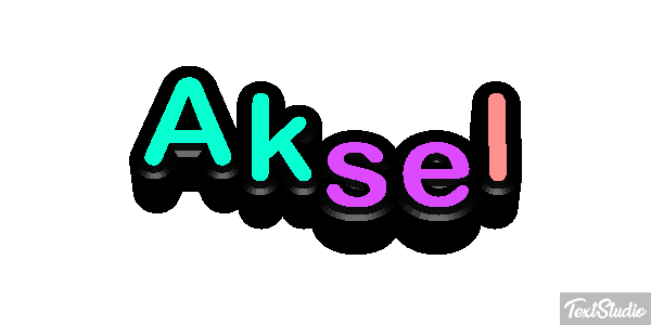 Aksel Efekt tekstowy