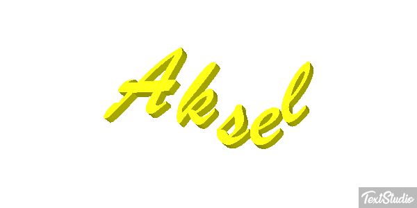 Aksel Efekt tekstowy