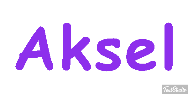 Aksel Efekt tekstowy
