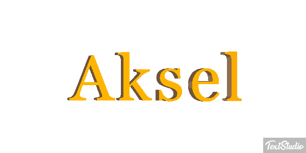 Aksel Efekt tekstowy