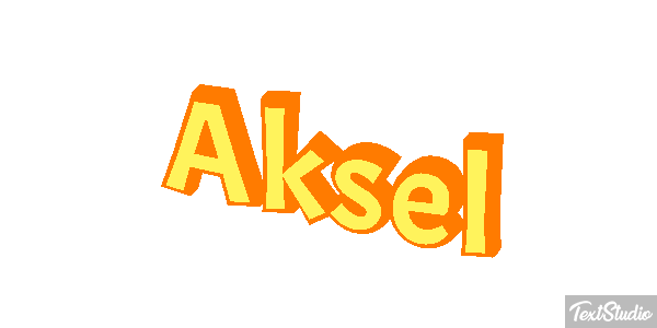 Aksel Efekt tekstowy