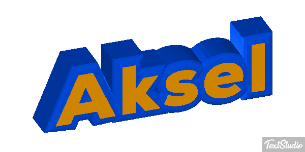 Aksel Efekt tekstowy
