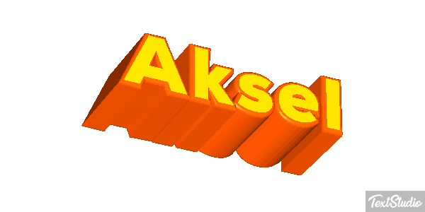 Aksel Efekt tekstowy