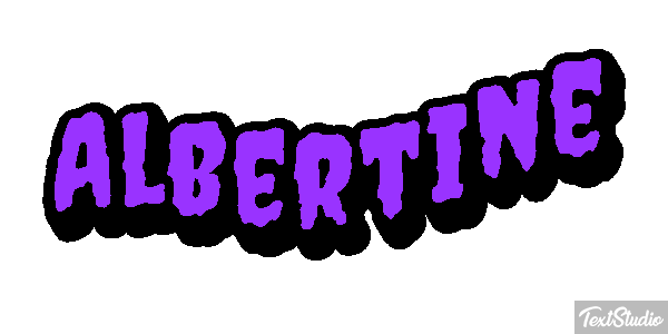 Albertine Text effect