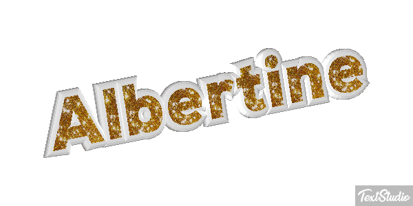 Albertine Text effect