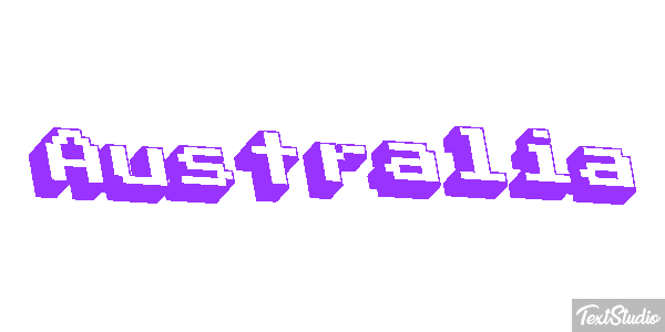 Australia Text effect