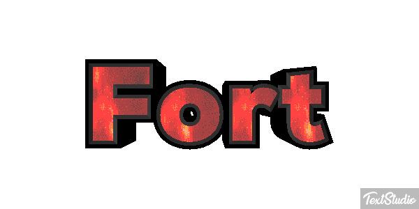 Fort Effet de texte