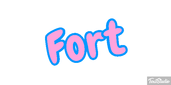 Fort Effet de texte