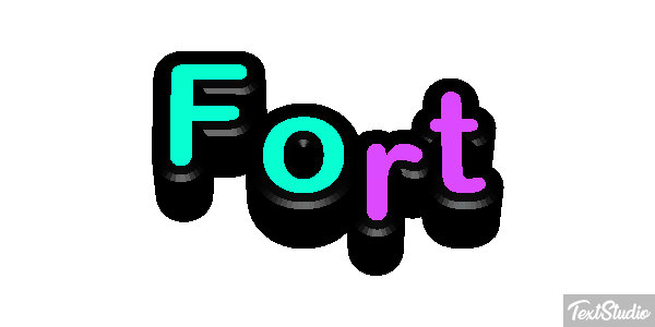 Fort Effet de texte