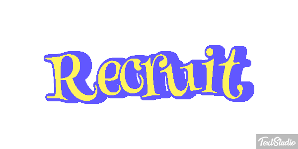 Recruit テキスト効果