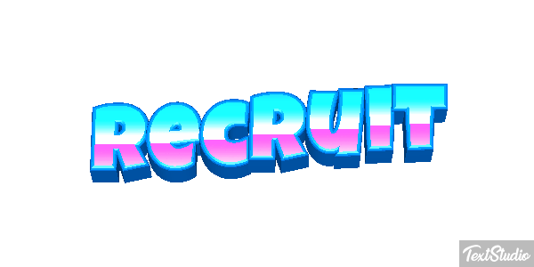 Recruit テキスト効果