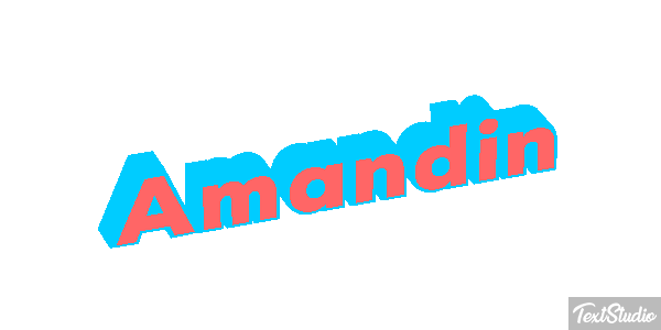Amandin Effet de texte