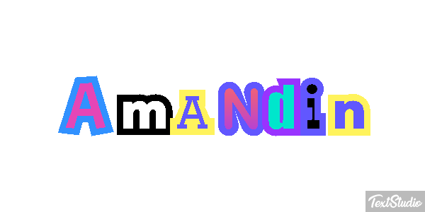 Amandin Effet de texte