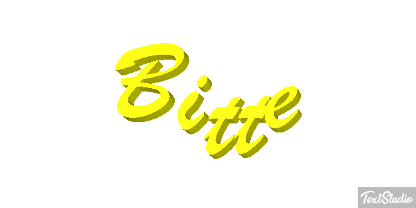 Bitte テキスト効果