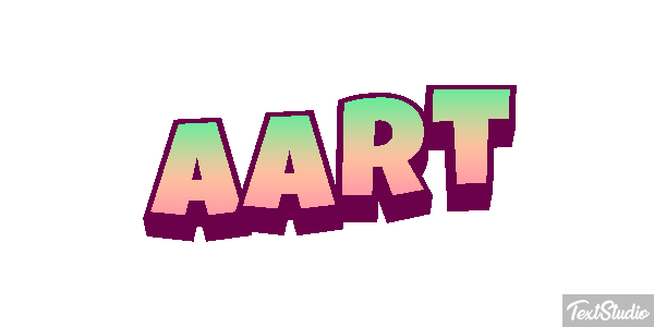 Aart Effet de texte