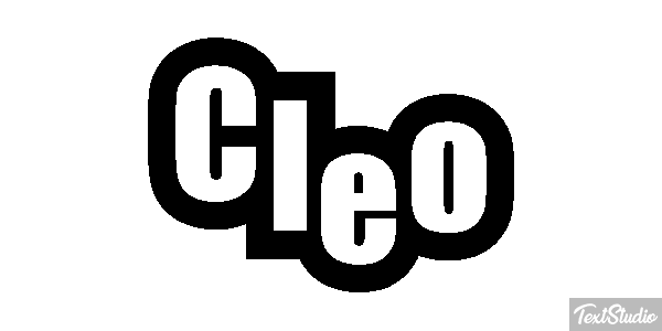 Cleo Effetto testo
