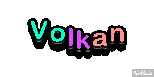 Volkan Text effect