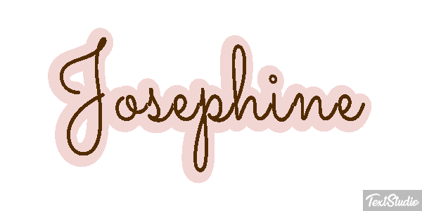 Joséphine Efecto de texto