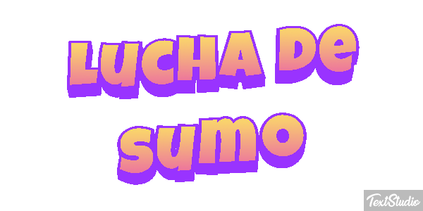 Lucha de sumo Efecto de texto