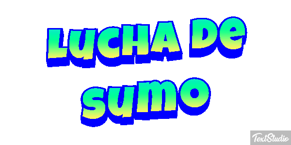 Lucha de sumo Efecto de texto