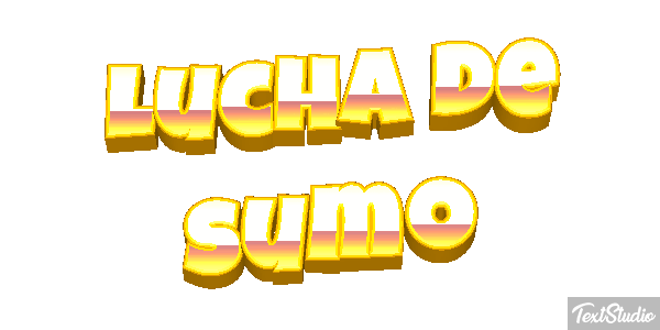 Lucha de sumo Efecto de texto