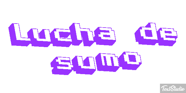 Lucha de sumo Efecto de texto