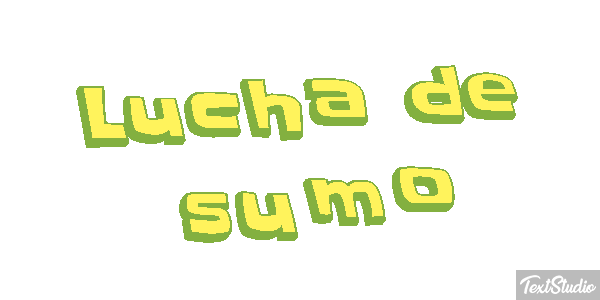 Lucha de sumo Efecto de texto