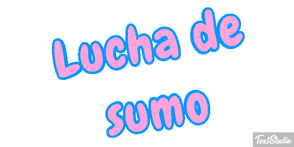 Lucha de sumo Efecto de texto