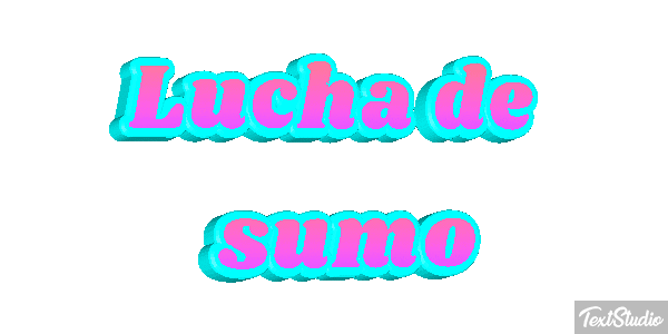 Lucha de sumo Efecto de texto