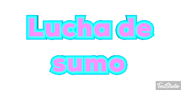 Lucha de sumo Efecto de texto