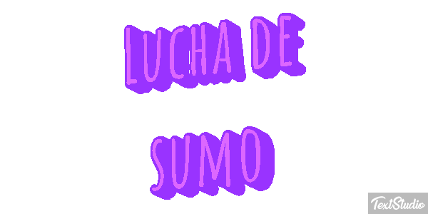 Lucha de sumo Efecto de texto