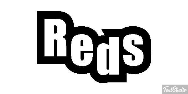 Reds Efecto de texto
