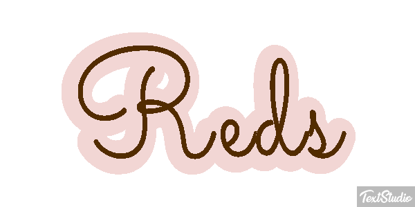Reds Efecto de texto
