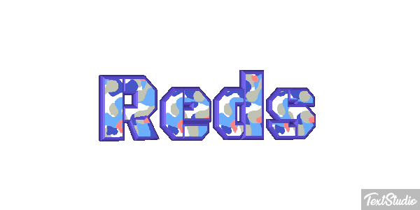 Reds Efecto de texto